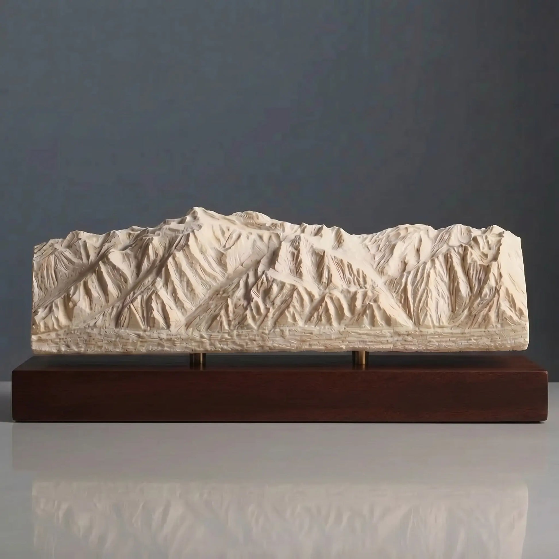 San Gabriel Mountains Range Sculpture (Mount Wilson Viewpoint, California) Sculpted Peaks