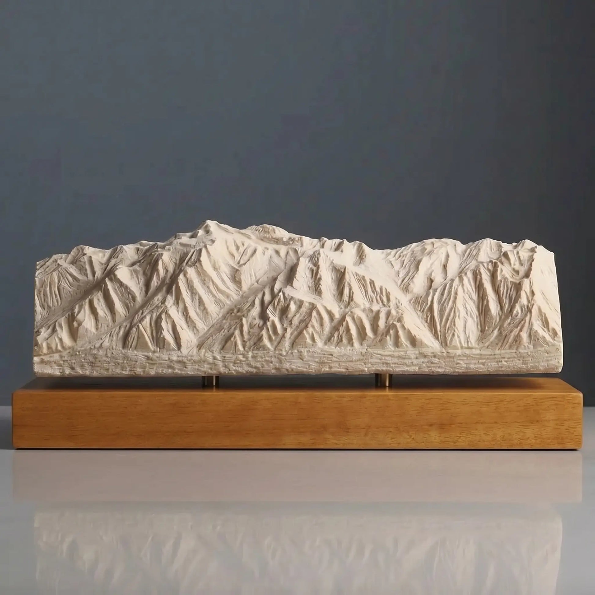 San Gabriel Mountains Range Sculpture (Mount Wilson Viewpoint, California) Sculpted Peaks