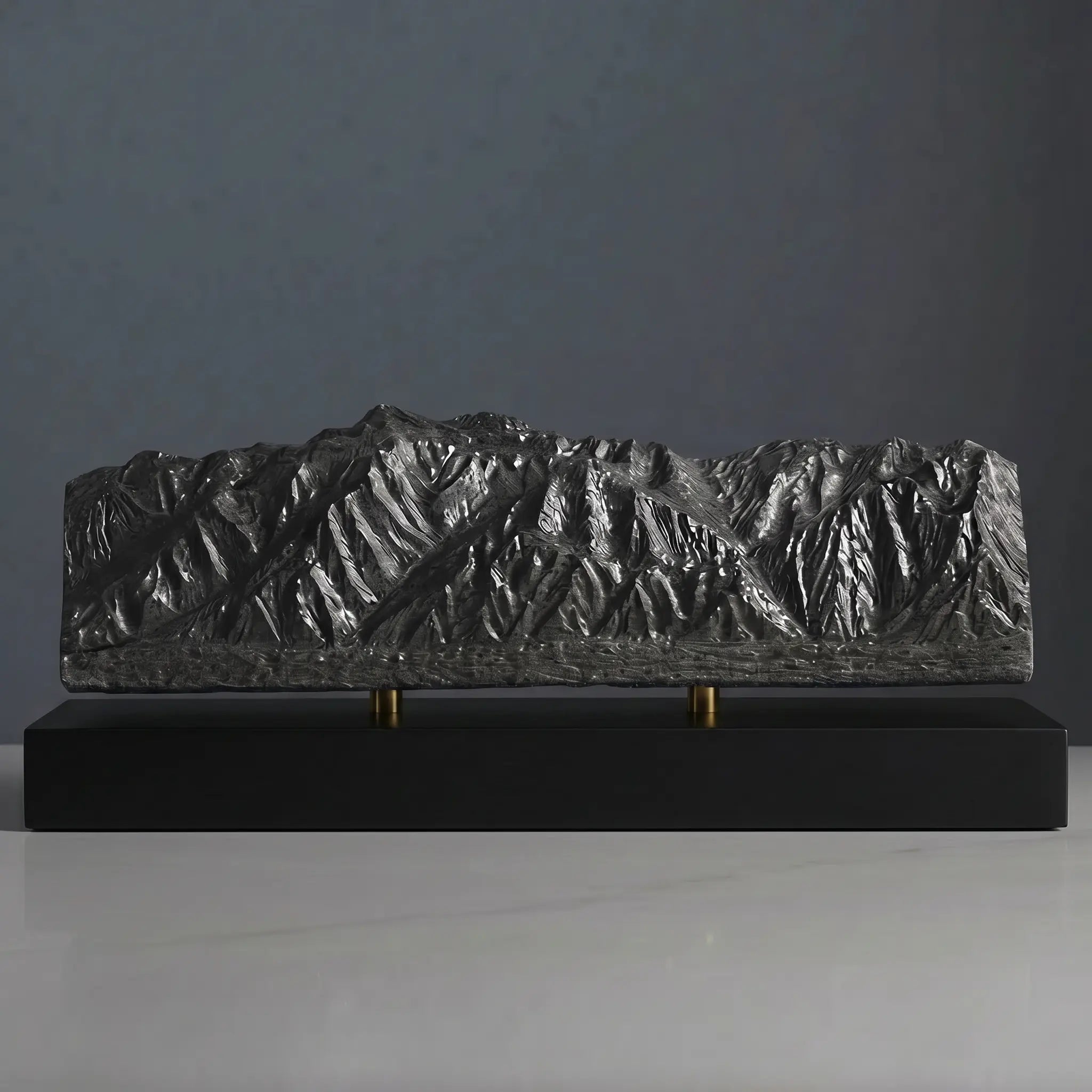 San Gabriel Mountains Range Sculpture (Mount Wilson Viewpoint, California) Sculpted Peaks
