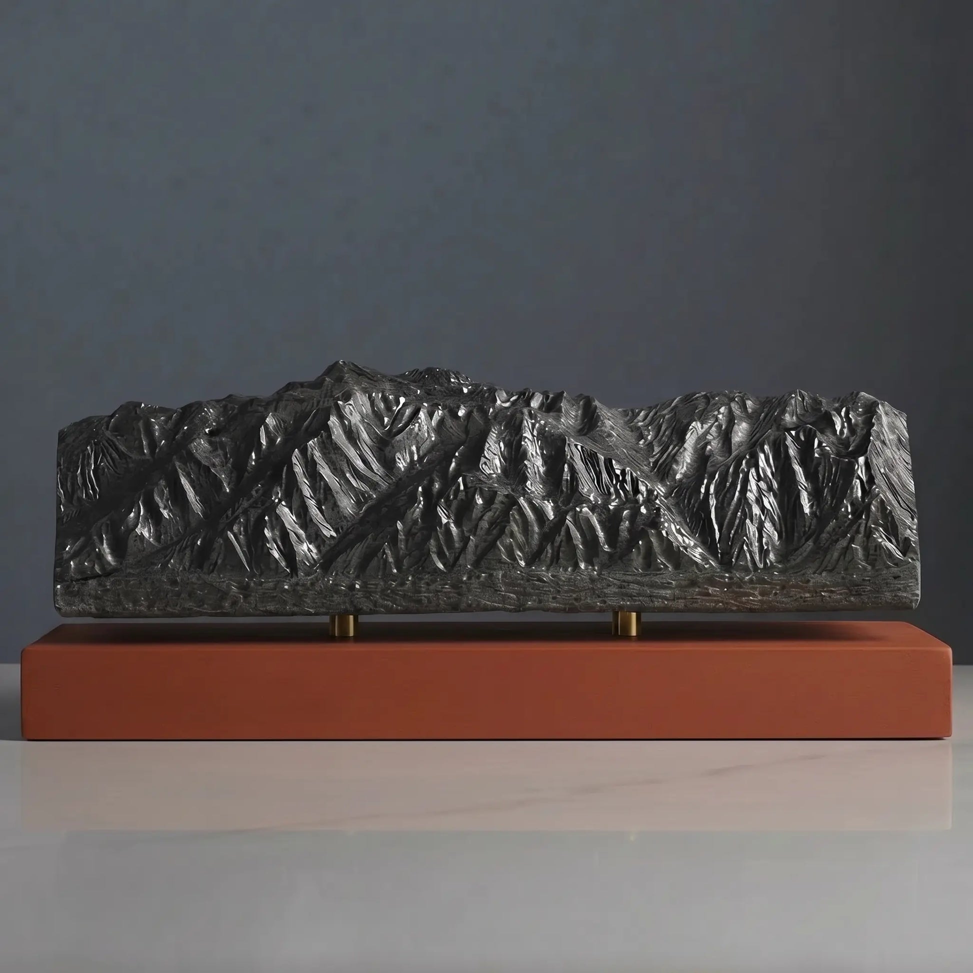 San Gabriel Mountains Range Sculpture (Mount Wilson Viewpoint, California) Sculpted Peaks
