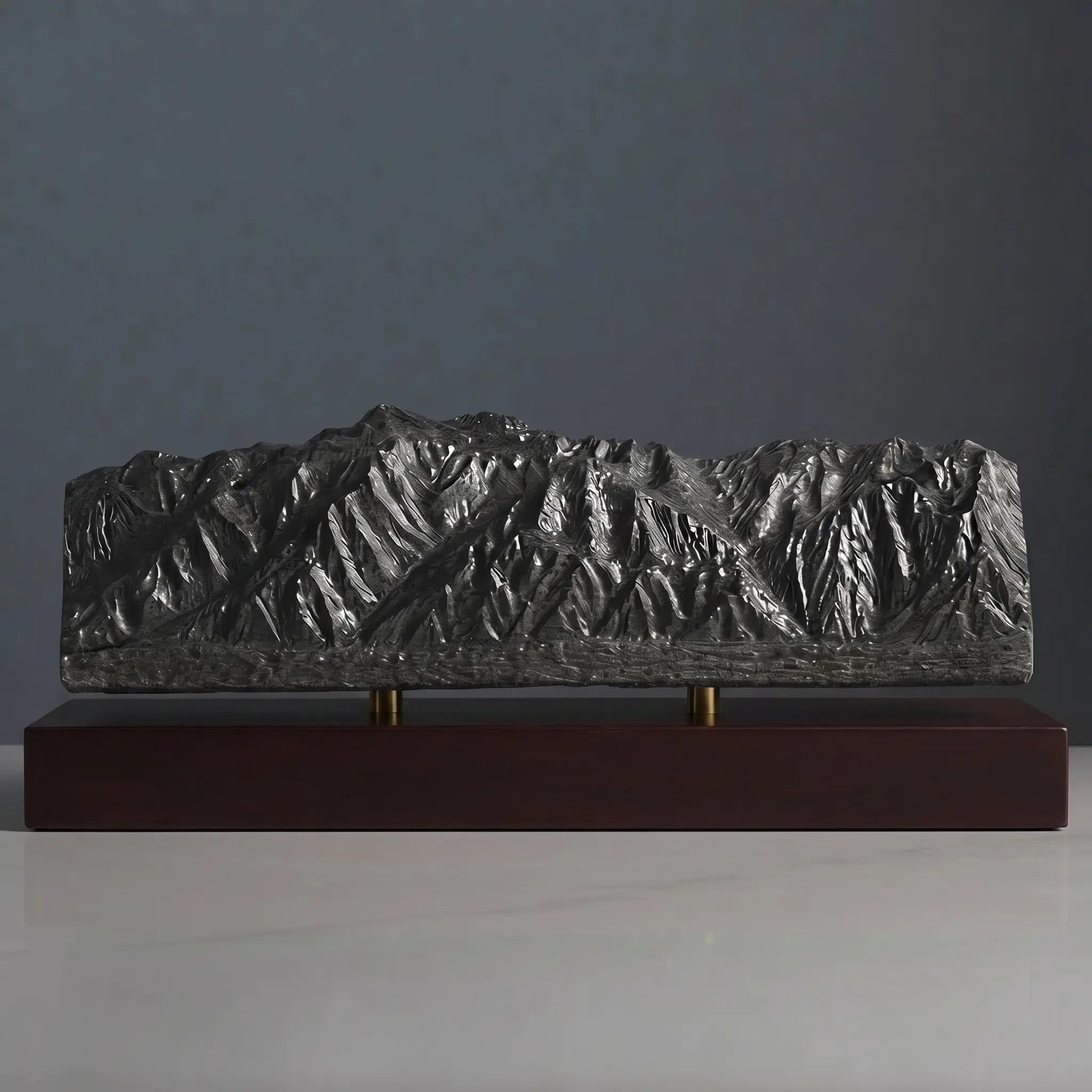 San Gabriel Mountains Range Sculpture (Mount Wilson Viewpoint, California) Sculpted Peaks
