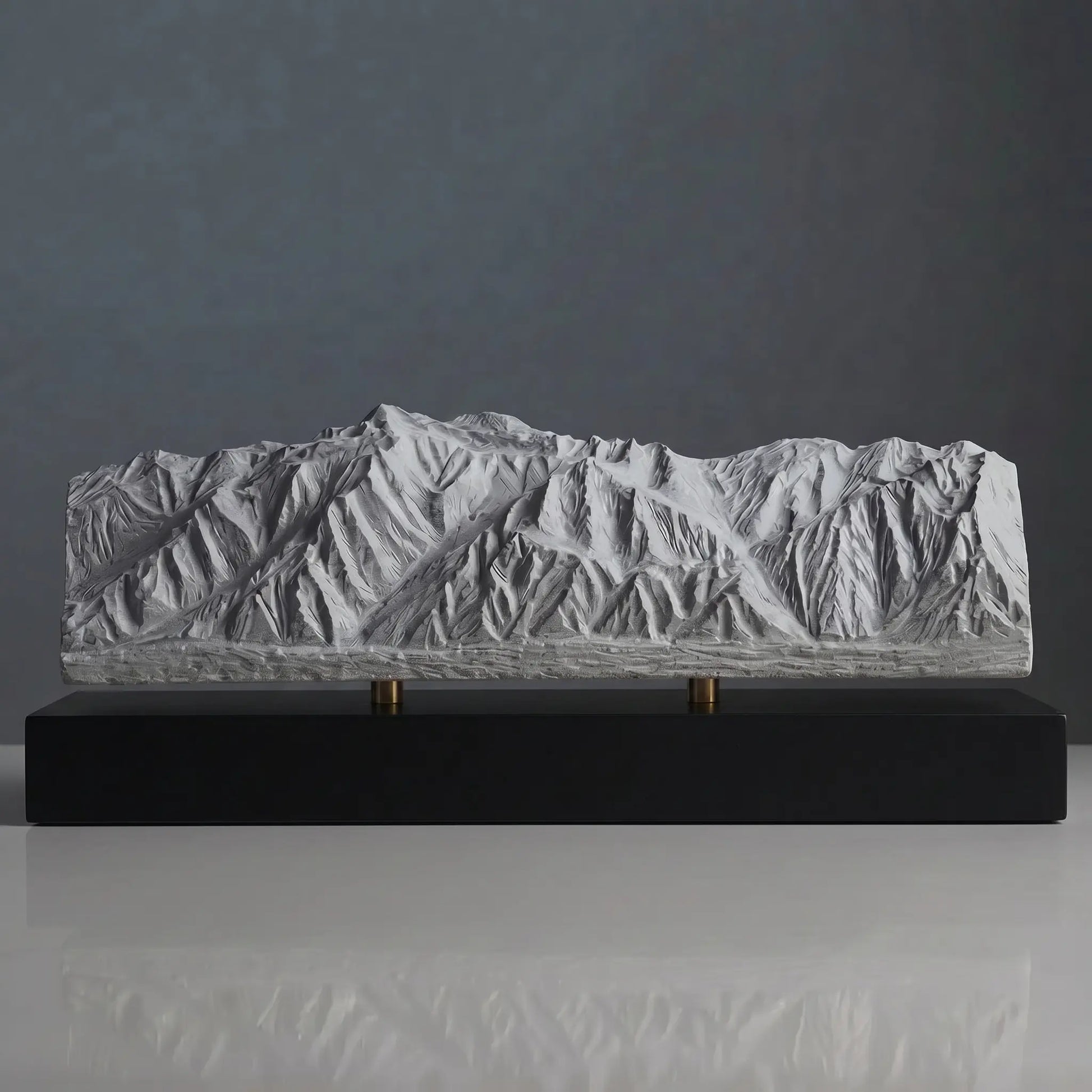 San Gabriel Mountains Range Sculpture (Mount Wilson Viewpoint, California) Sculpted Peaks