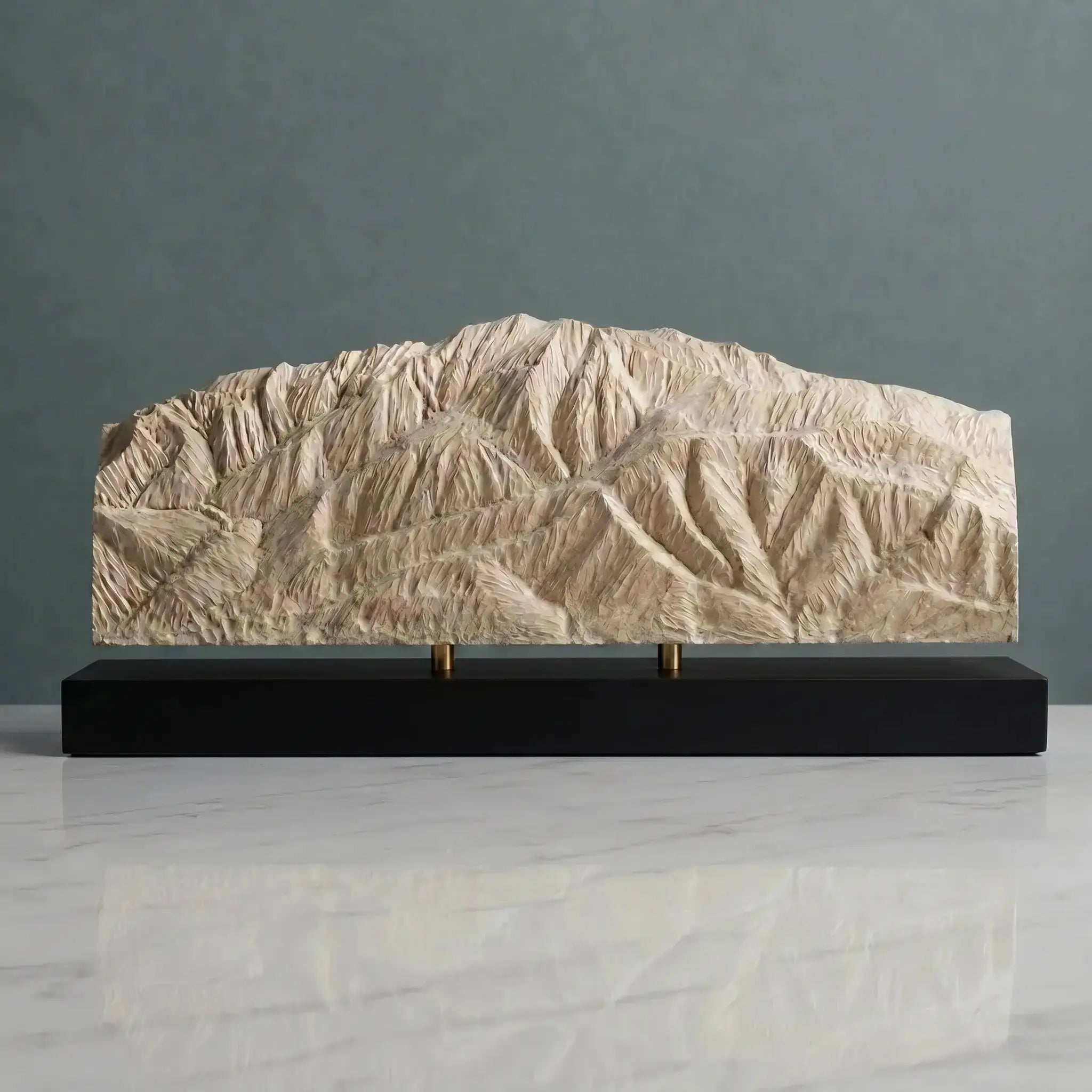 San Jacinto Peak Sculpture (View from San Gorgonio, California) Sculpted Peaks