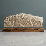 San Jacinto Peak Sculpture (View from San Gorgonio, California) Sculpted Peaks