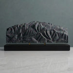 San Jacinto Peak Sculpture (View from San Gorgonio, California) Sculpted Peaks