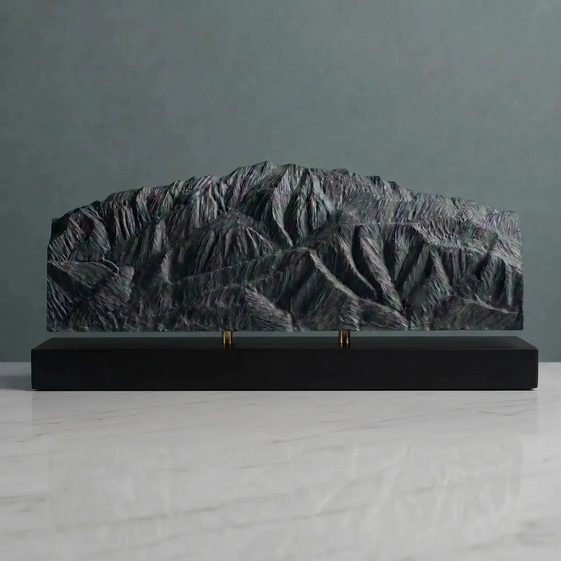 San Jacinto Peak Sculpture (View from San Gorgonio, California) Sculpted Peaks