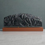 San Jacinto Peak Sculpture (View from San Gorgonio, California) Sculpted Peaks