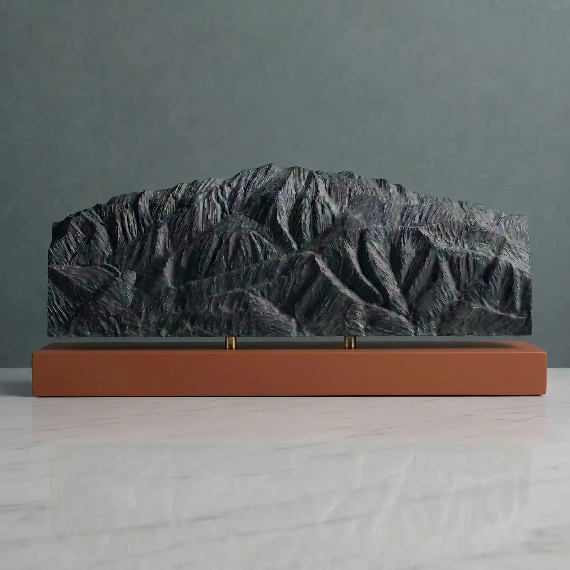 San Jacinto Peak Sculpture (View from San Gorgonio, California) Sculpted Peaks