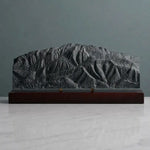 San Jacinto Peak Sculpture (View from San Gorgonio, California) Sculpted Peaks