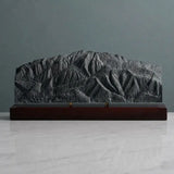 San Jacinto Peak Sculpture (View from San Gorgonio, California) Sculpted Peaks