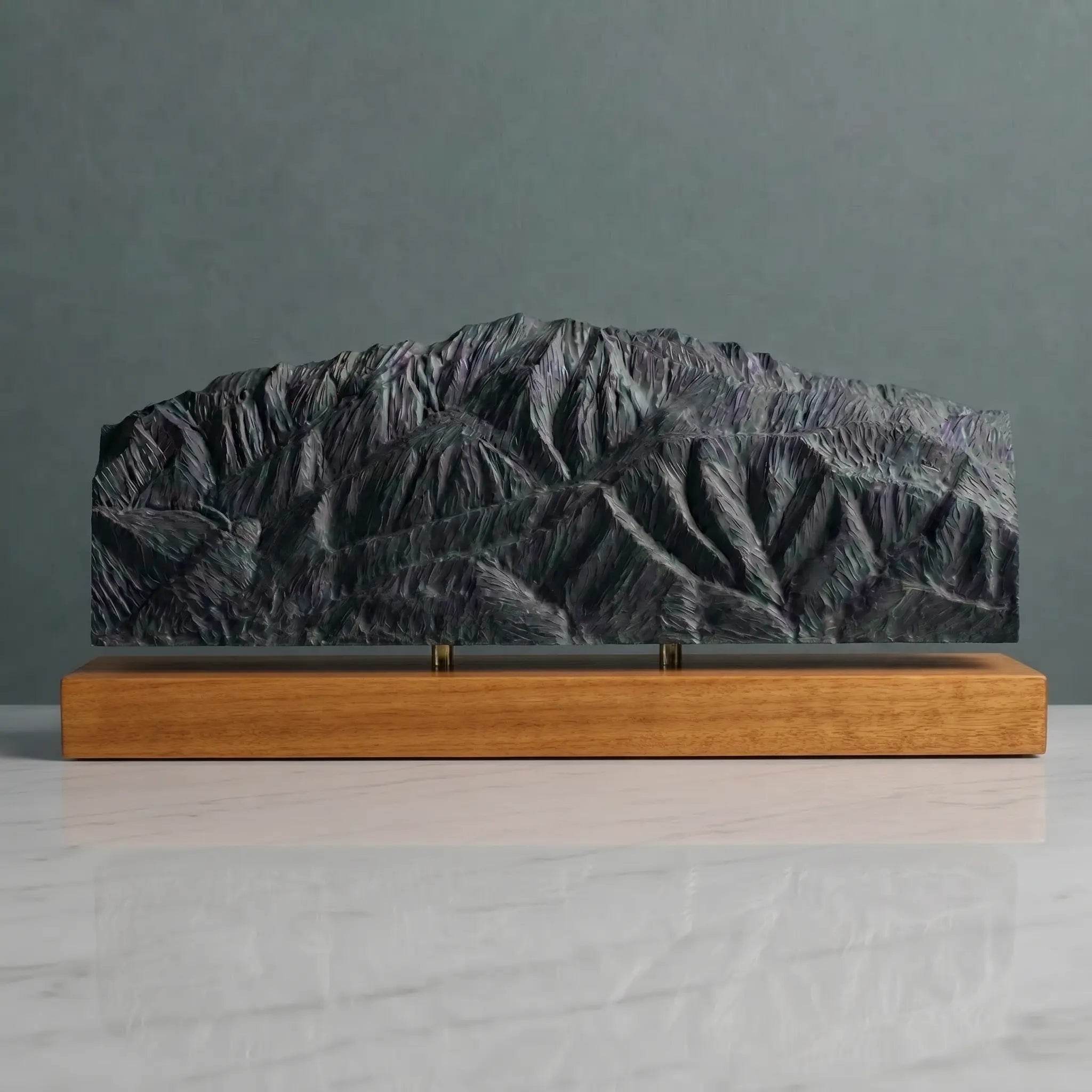 San Jacinto Peak Sculpture (View from San Gorgonio, California) Sculpted Peaks
