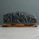 San Jacinto Peak Sculpture (View from San Gorgonio, California) Sculpted Peaks