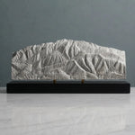 San Jacinto Peak Sculpture (View from San Gorgonio, California) Sculpted Peaks