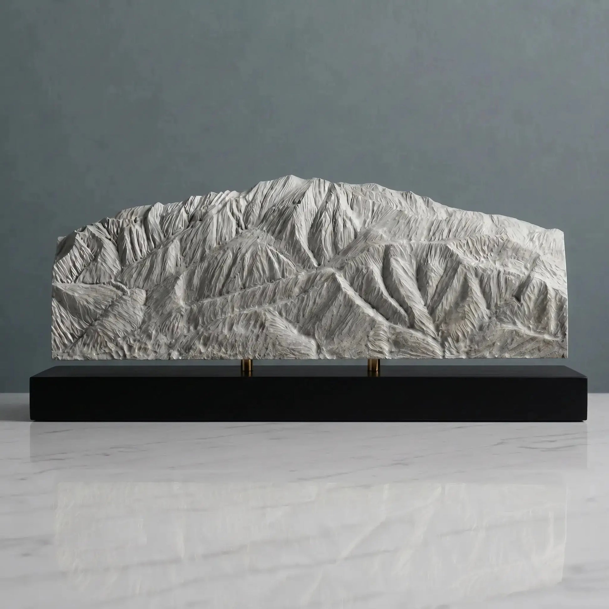 San Jacinto Peak Sculpture (View from San Gorgonio, California) Sculpted Peaks