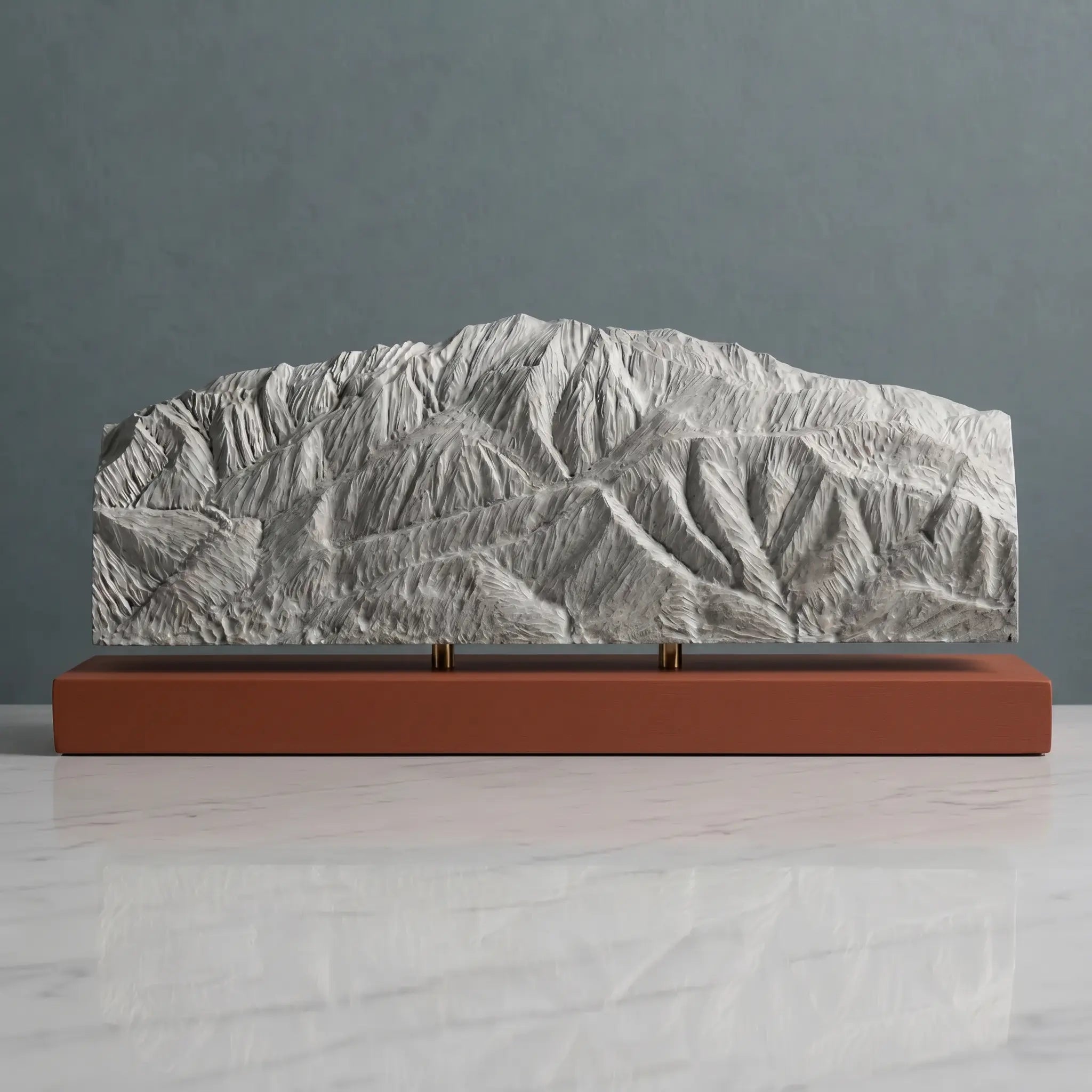 San Jacinto Peak Sculpture (View from San Gorgonio, California) Sculpted Peaks