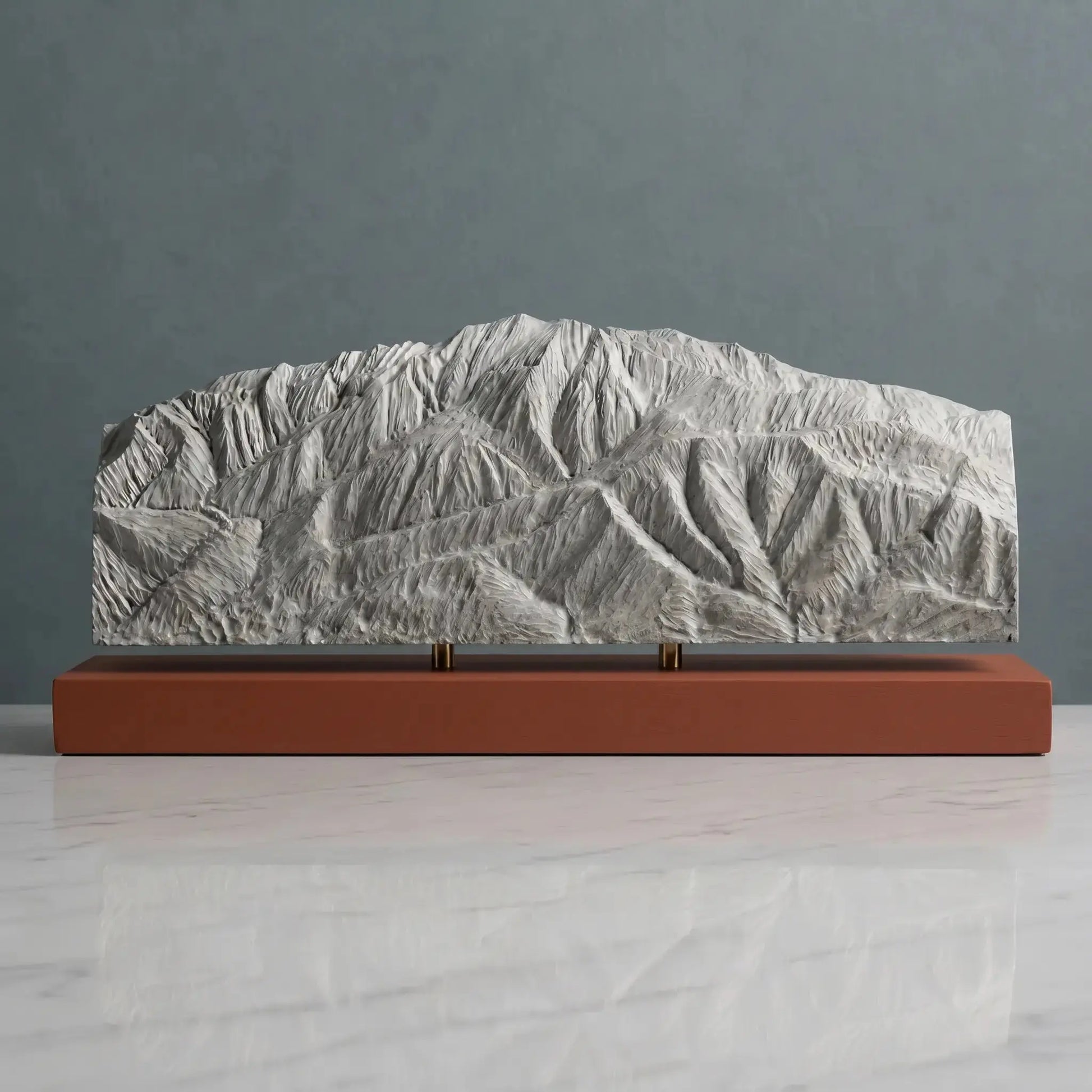 San Jacinto Peak Sculpture (View from San Gorgonio, California) Sculpted Peaks