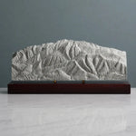 San Jacinto Peak Sculpture (View from San Gorgonio, California) Sculpted Peaks
