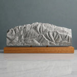 San Jacinto Peak Sculpture (View from San Gorgonio, California) Sculpted Peaks