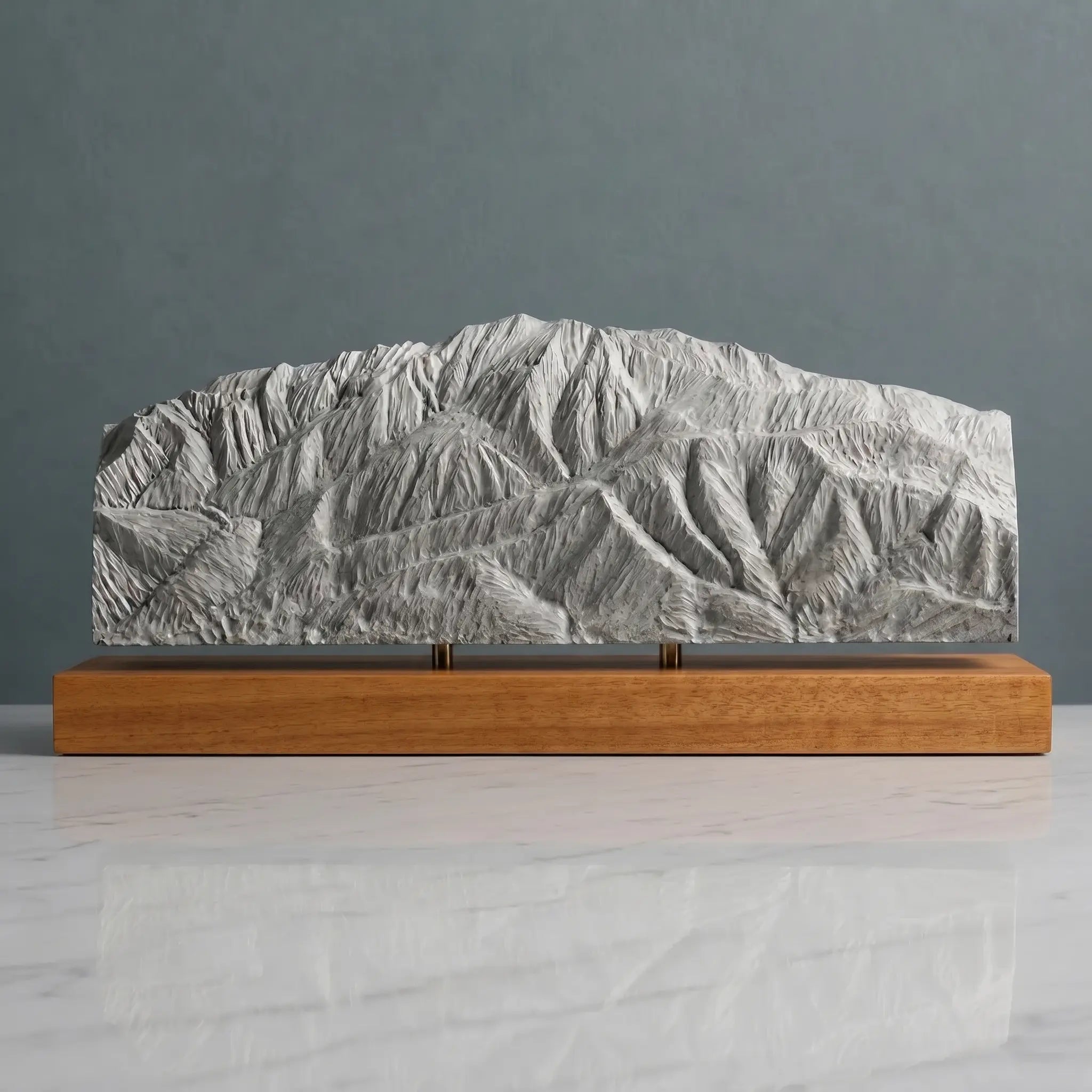San Jacinto Peak Sculpture (View from San Gorgonio, California) Sculpted Peaks