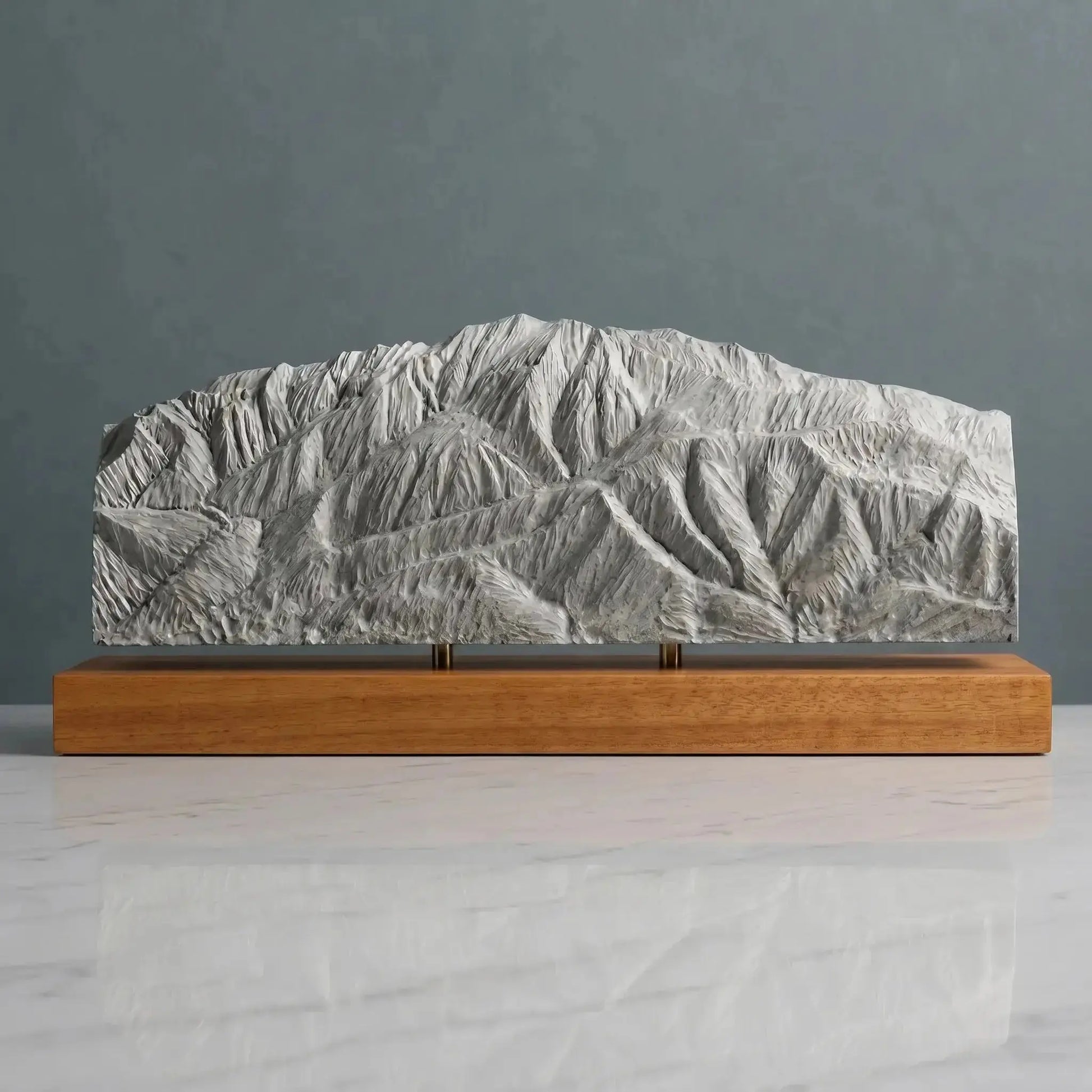 San Jacinto Peak Sculpture (View from San Gorgonio, California) Sculpted Peaks