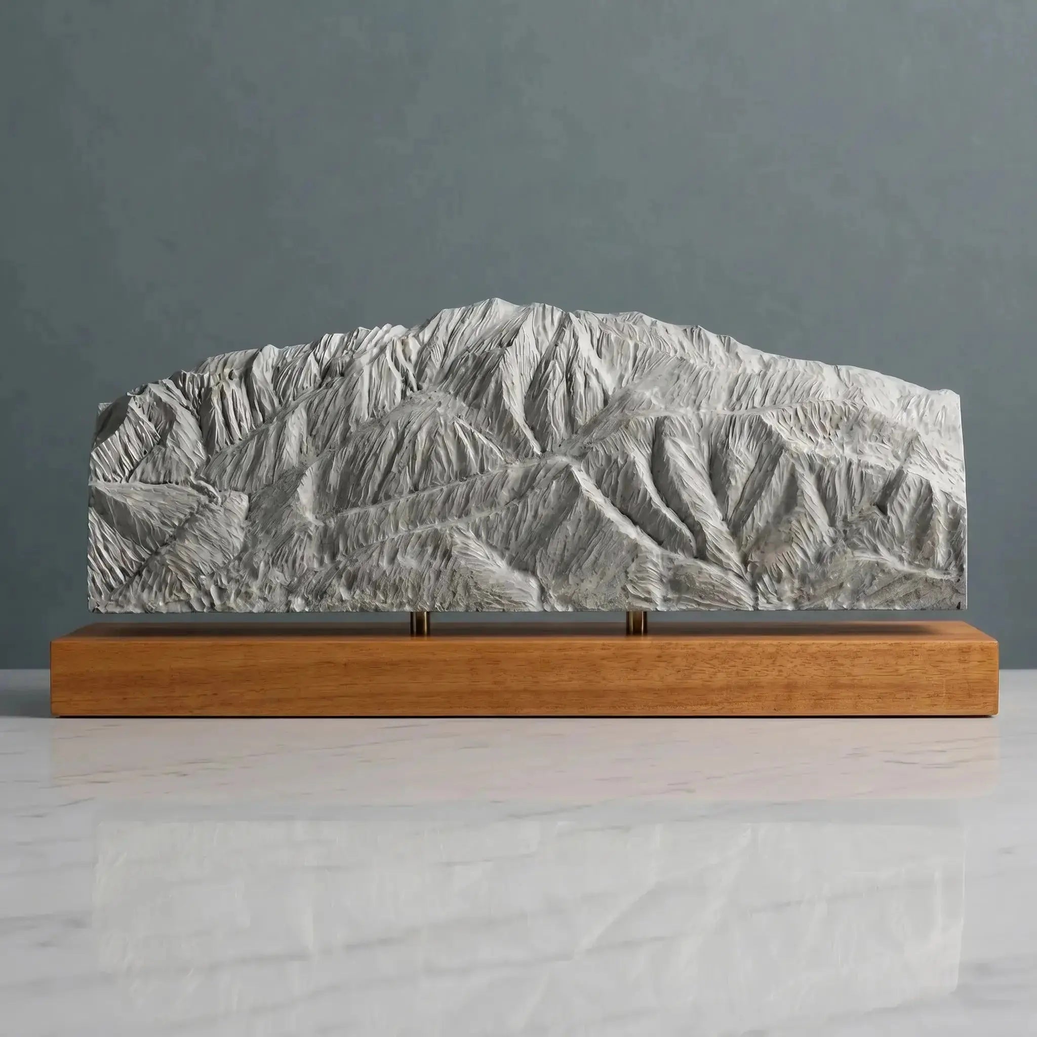 San Jacinto Peak Sculpture (View from San Gorgonio, California) Sculpted Peaks
