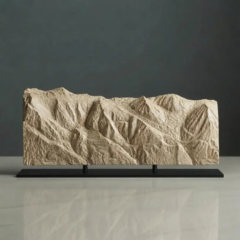 San Sophia Overlook Sculpture (Telluride, Colorado) Sculpted Peaks