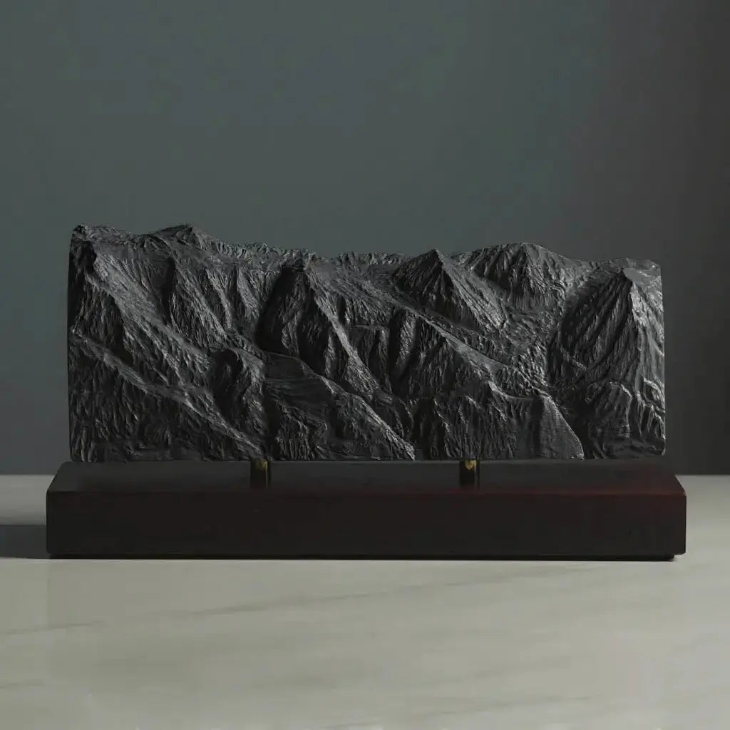 San Sophia Overlook Sculpture (Telluride, Colorado) Sculpted Peaks