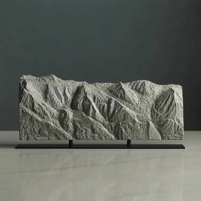 San Sophia Overlook Sculpture (Telluride, Colorado) Sculpted Peaks