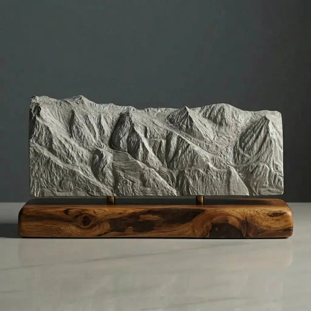 San Sophia Overlook Sculpture (Telluride, Colorado) Sculpted Peaks