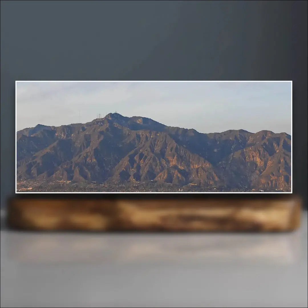 San Gabriel Mountains Range Sculpture (Mount Wilson Viewpoint, California) Sculpted Peaks