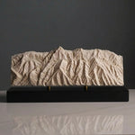 Sandia Mountains Sculpture (View from Rio Grande Bosque, New Mexico) Sculpted Peaks