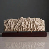 Sandia Mountains Sculpture (View from Rio Grande Bosque, New Mexico) Sculpted Peaks