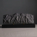 Sandia Mountains Sculpture (View from Rio Grande Bosque, New Mexico) Sculpted Peaks