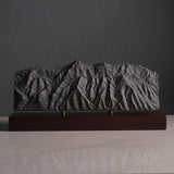 Sandia Mountains Sculpture (View from Rio Grande Bosque, New Mexico) Sculpted Peaks