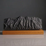 Sandia Mountains Sculpture (View from Rio Grande Bosque, New Mexico) Sculpted Peaks
