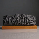 Sandia Mountains Sculpture (View from Rio Grande Bosque, New Mexico) Sculpted Peaks