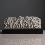 Sandia Mountains Sculpture (View from Rio Grande Bosque, New Mexico) Sculpted Peaks