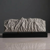 Sandia Mountains Sculpture (View from Rio Grande Bosque, New Mexico) Sculpted Peaks