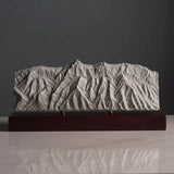 Sandia Mountains Sculpture (View from Rio Grande Bosque, New Mexico) Sculpted Peaks