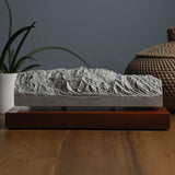 Sandia Mountains (view from Santa Ana Golf Club, New Mexico) Sculpture Sculpted Peaks