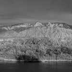 Sandia Mountains (View from Rio Grande Bosque, Sandia–Manzano Range, New Mexico) First Edition Sculpture Sculpted Peaks