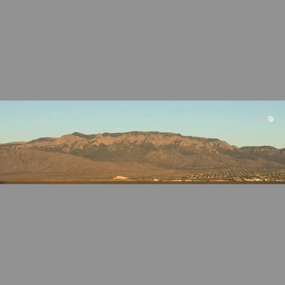 Sandia Mountains (New Mexico - Sample Sculpture) - SMPL 356 Sculpted Peaks