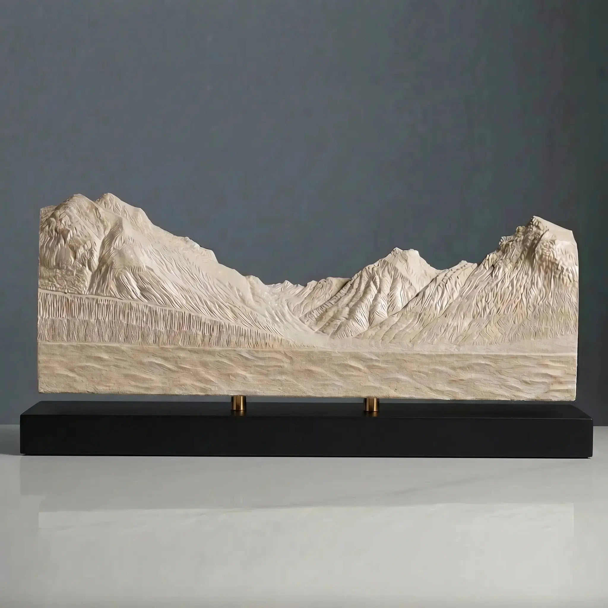 Sandy Point Sculpture (Lake McDonald, Glacier National Park) Sculpted Peaks