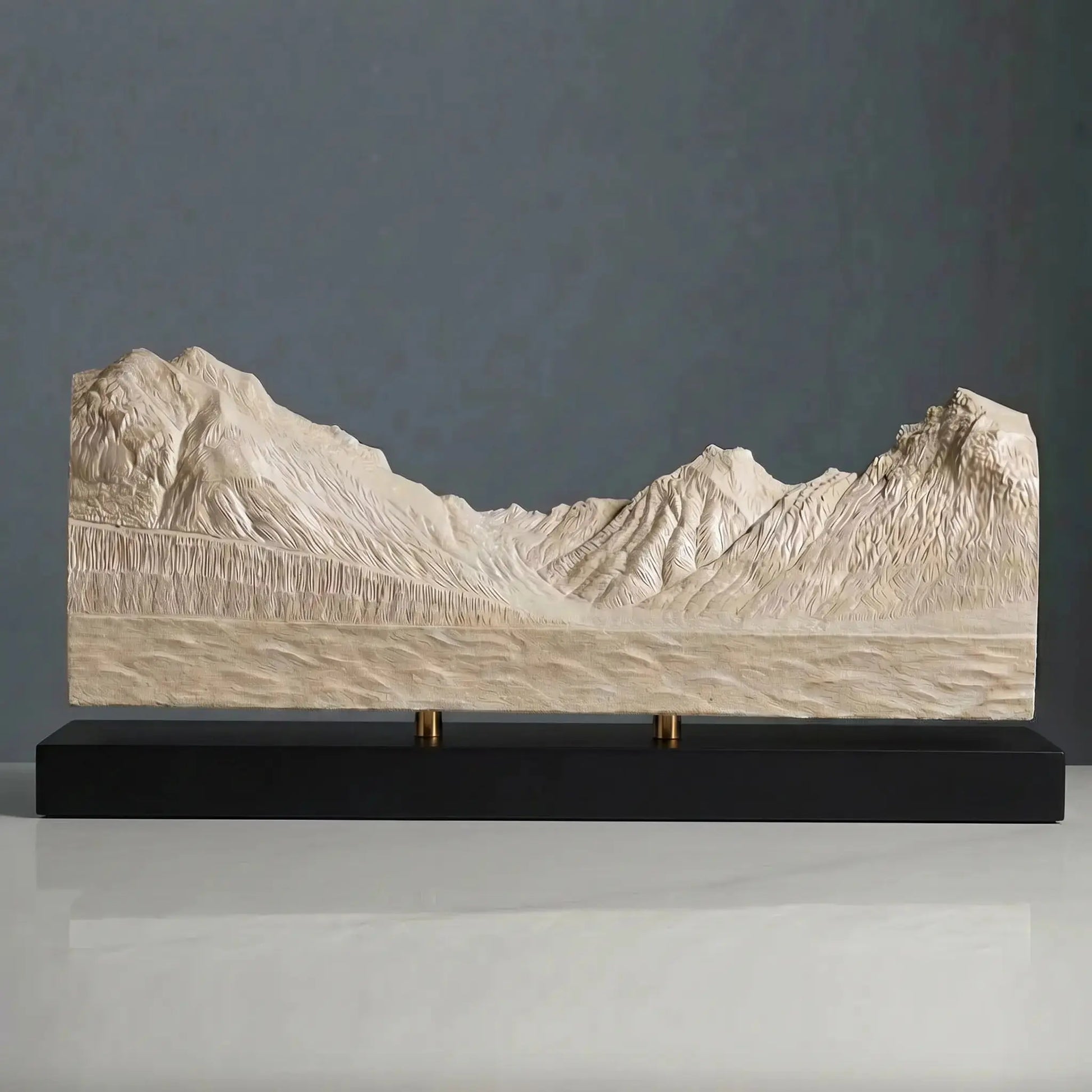 Sandy Point Sculpture (Lake McDonald, Glacier National Park) Sculpted Peaks
