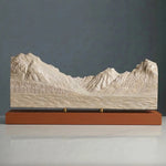Sandy Point Sculpture (Lake McDonald, Glacier National Park) Sculpted Peaks