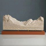 Sandy Point Sculpture (Lake McDonald, Glacier National Park) Sculpted Peaks