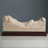 Sandy Point Sculpture (Lake McDonald, Glacier National Park) Sculpted Peaks