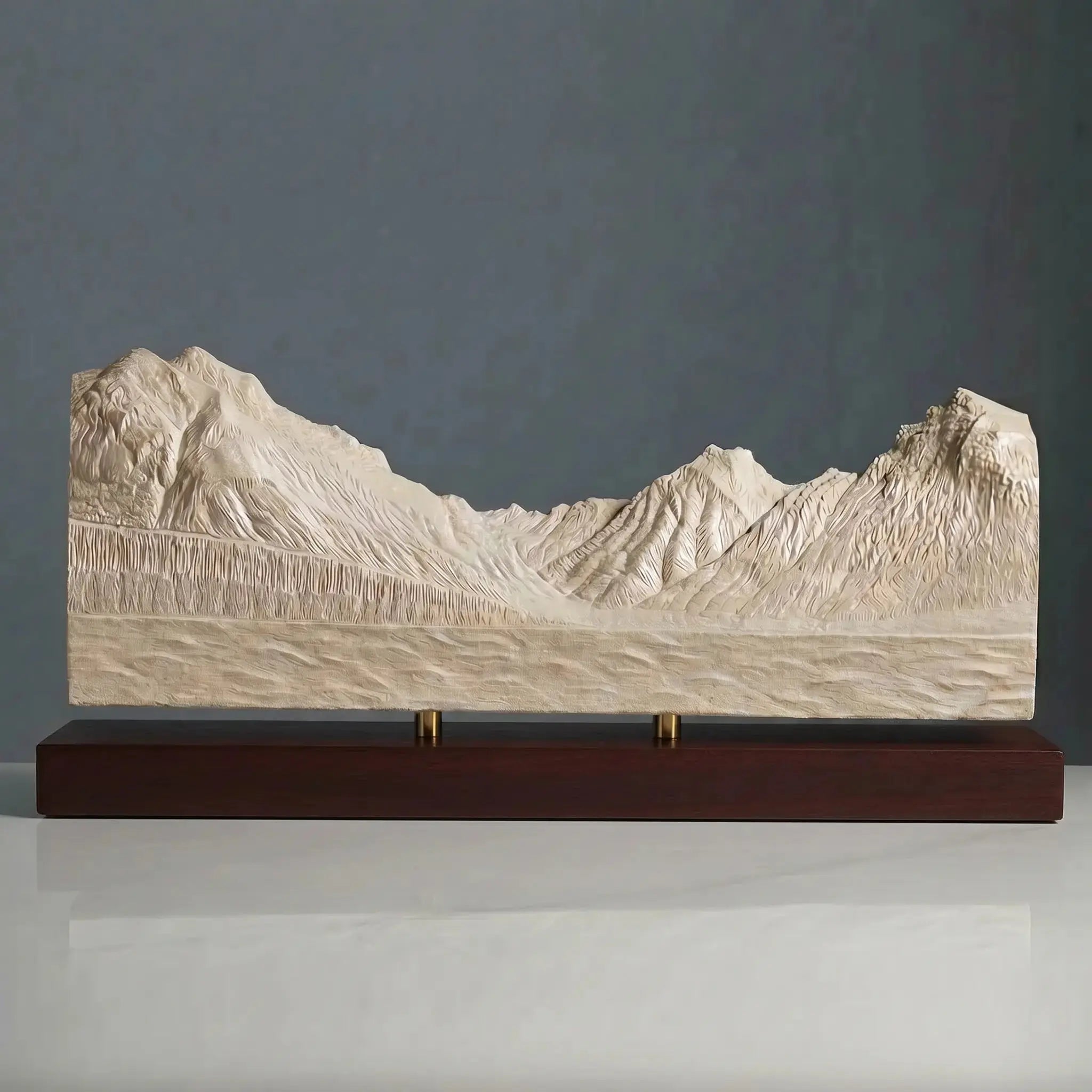 Sandy Point Sculpture (Lake McDonald, Glacier National Park) Sculpted Peaks