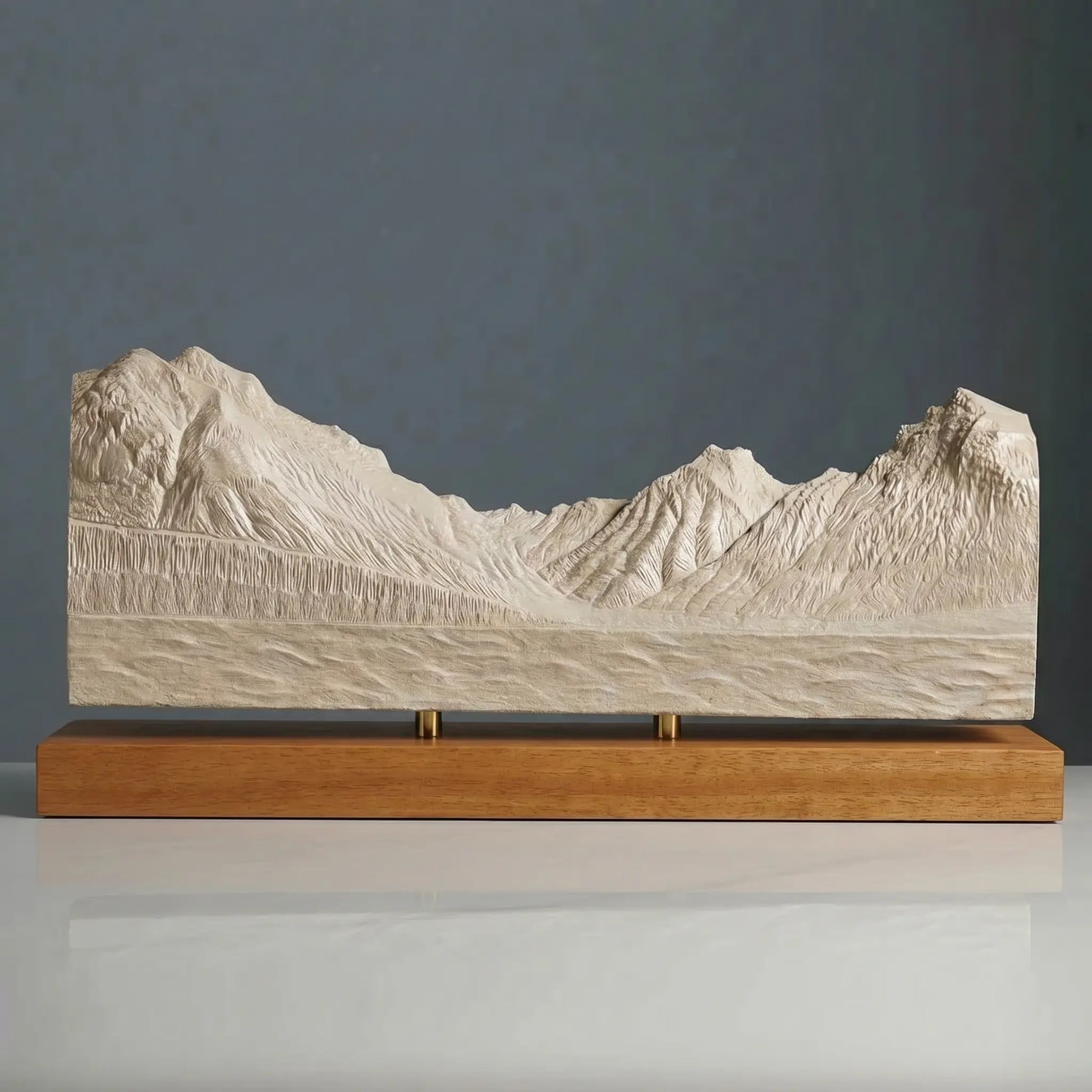Sandy Point Sculpture (Lake McDonald, Glacier National Park) Sculpted Peaks