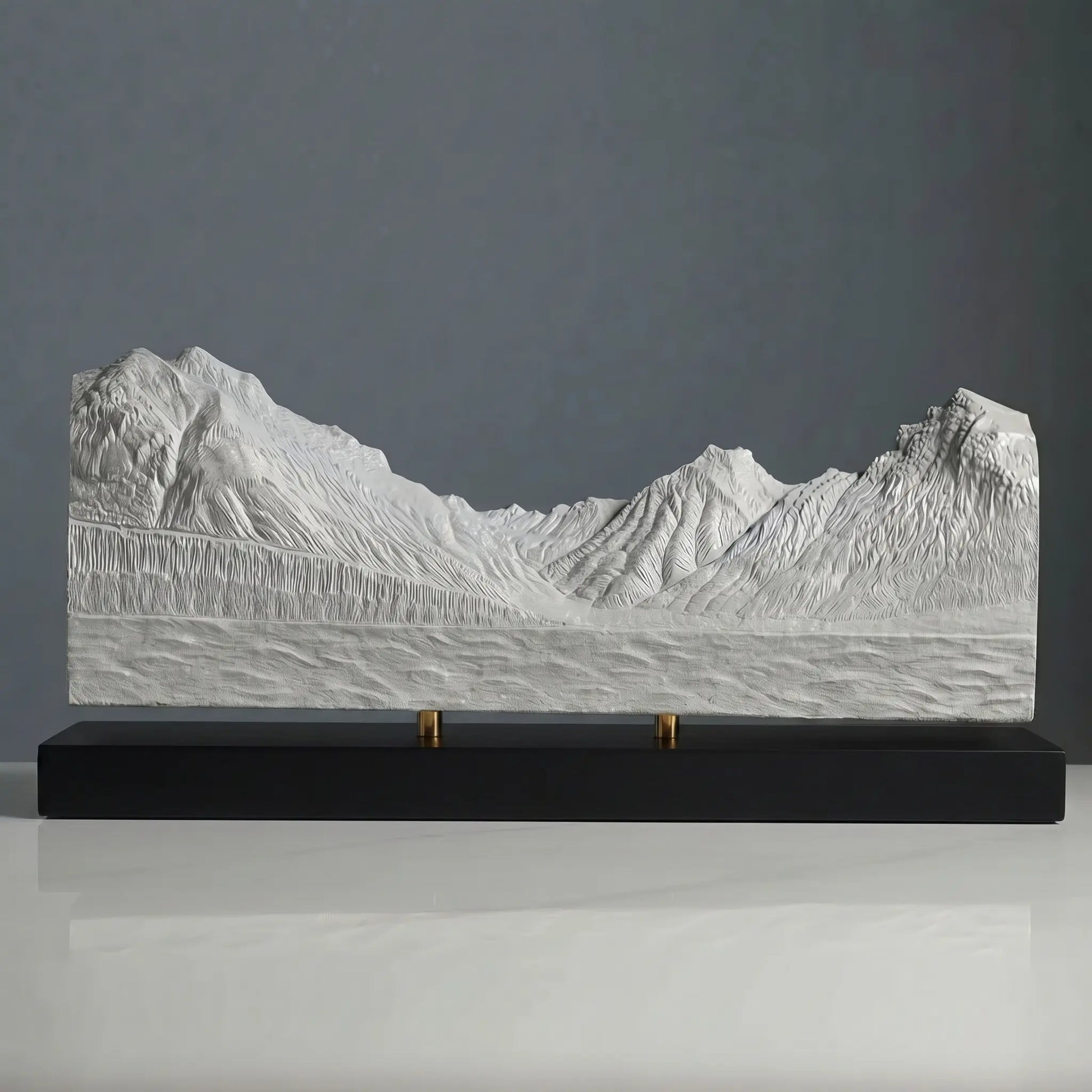 Sandy Point Sculpture (Lake McDonald, Glacier National Park) Sculpted Peaks
